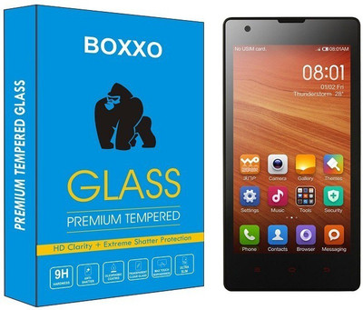 Boxxo Tempered Glass Guard for Mi Redmi 1S(Pack of 1)