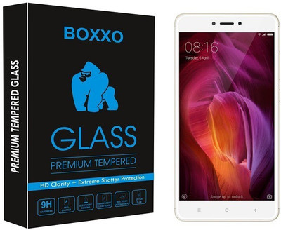 Boxxo Tempered Glass Guard for Mi Redmi Note 4(Pack of 1)