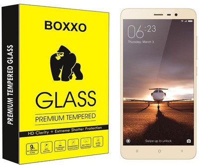 Boxxo Tempered Glass Guard for Mi Redmi Note 3(Pack of 1)
