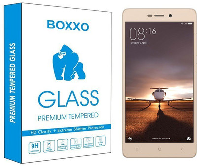 Boxxo Tempered Glass Guard for Mi Redmi 3S Prime(Pack of 1)