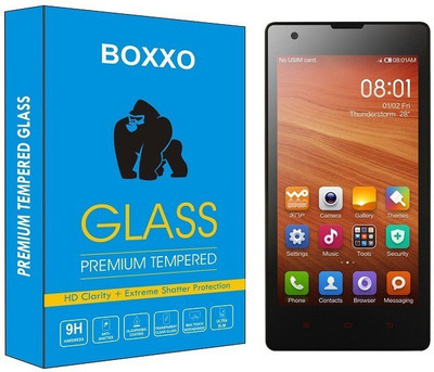 Boxxo Tempered Glass Guard for Mi Redmi 1S(Pack of 1)