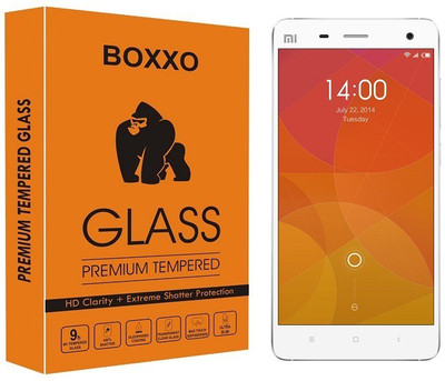 Boxxo Tempered Glass Guard for Mi 4(Pack of 1)