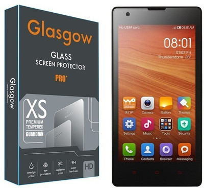 Glasgow Tempered Glass Guard for Mi Redmi 1S(Pack of 1)
