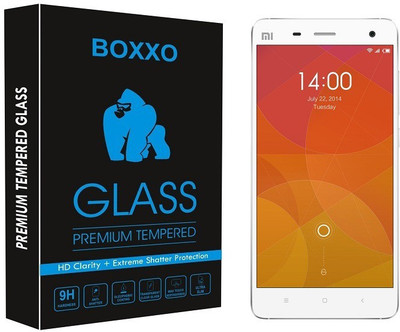 Boxxo Tempered Glass Guard for Mi 4(Pack of 1)