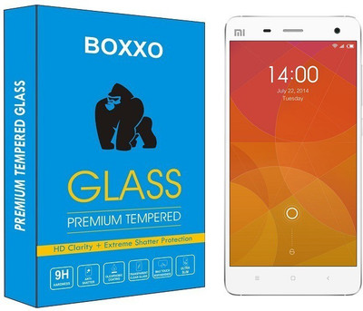 Boxxo Tempered Glass Guard for Mi 4(Pack of 1)