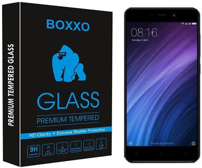 Boxxo Tempered Glass Guard for Mi Redmi 4A(Pack of 1)