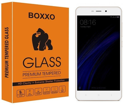 Boxxo Tempered Glass Guard for Mi Redmi 4A(Pack of 1)