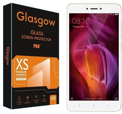 Glasgow Tempered Glass Guard for Mi Redmi Note 4(Pack of 1)