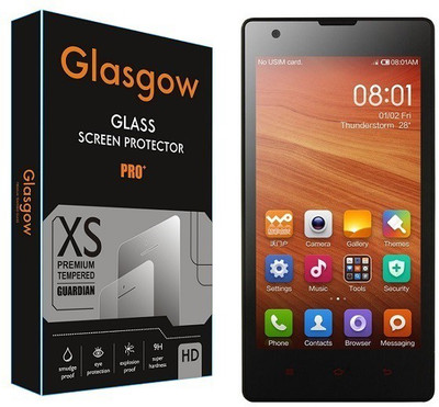 Glasgow Tempered Glass Guard for Mi Redmi 1S(Pack of 1)