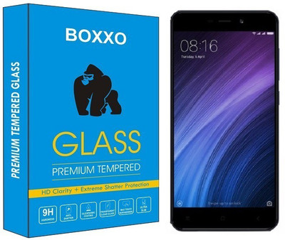 Boxxo Tempered Glass Guard for Mi Redmi 4A(Pack of 1)