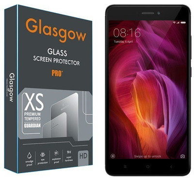 Glasgow Tempered Glass Guard for Mi Redmi Note 4(Pack of 1)