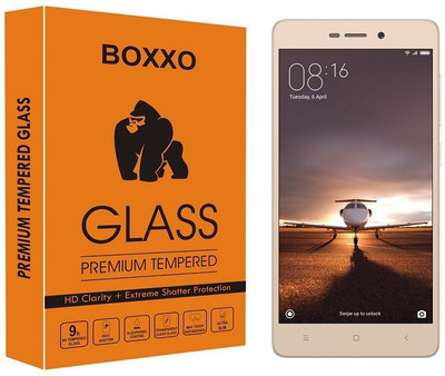 Boxxo Tempered Glass Guard for Mi Redmi 3S Prime(Pack of 1)