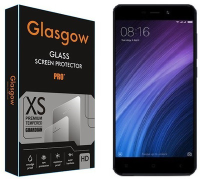 Glasgow Tempered Glass Guard for Mi Redmi 4A(Pack of 1)