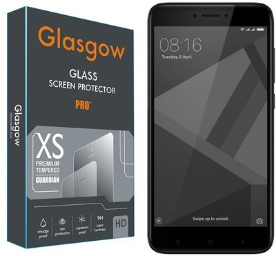 Glasgow Tempered Glass Guard for Mi Redmi 4(Pack of 1)