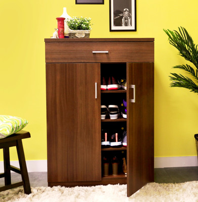 18 OFF on SPACEWOOD Engineered Wood Shoe Rack 5 Shelves Knock Down on Flipkart PaisaWapas