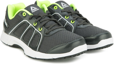 

REEBOK FAST N QUICK Running Shoes For Men(Grey, Gravel / neon yellow