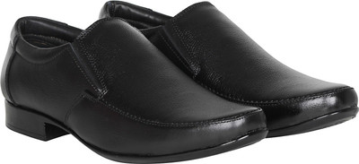 

Kraasa Genuine Leather Slip On For Men(Black