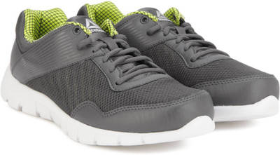 

REEBOK FINISH LITE Running Shoes For Men(Grey, Ash grey / high vis green