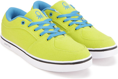 

United Colors of Benetton Sneakers For Men(Green, Blue, 902