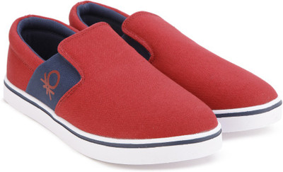 

United Colors of Benetton Sneakers For Men(Red, 903