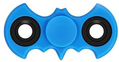 

VibeX ® Tri-Spinner Fidget Spinner Toy Metal Hand Spinner Flag (Batman)(Blue)