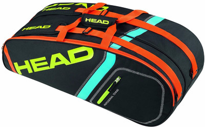 

Head Core 6R Combi Tennis Kit Bag(Black, Kit Bag), Black;navy blue