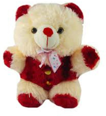 

Aparnas CUTE LOOKING cream and red TEDDY BEAR SOFT TOY FOR KIDS BIRTHDAY GIFT LOVE GIRL - 70 cm(Multicolor)