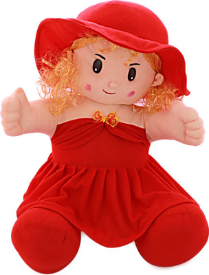 

Prachi Funny Doll Red cm 35 soft doll - 35 cm(Red)