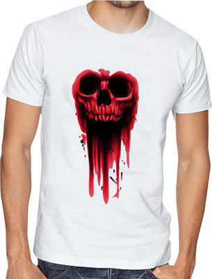 Casotec Printed Men Round Neck Multicolor T-Shirt