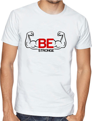 Casotec Printed Men Round Neck Multicolor T-Shirt