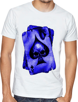 Casotec Printed Men Round Neck Multicolor T-Shirt