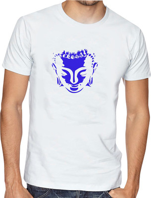 Casotec Printed Men Round Neck Multicolor T-Shirt