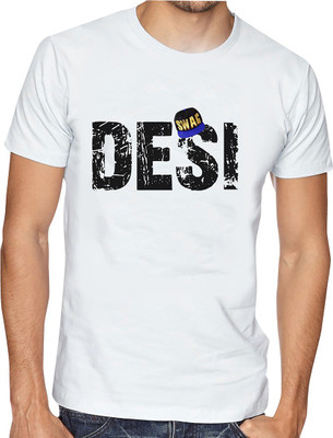 Casotec Typography Men Round or Crew Multicolor T-Shirt