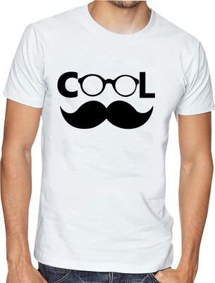 Casotec Printed Men Round Neck Multicolor T-Shirt