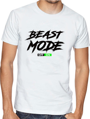 Casotec Printed Men Round Neck Multicolor T-Shirt