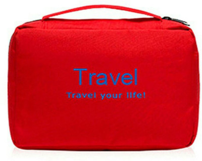 

NK-STORE Portable Travel Toiletry Zipper Cosmetic Makeup Pouch Storage Hanging Bag Travel Toiletry Kit(Multicolor)