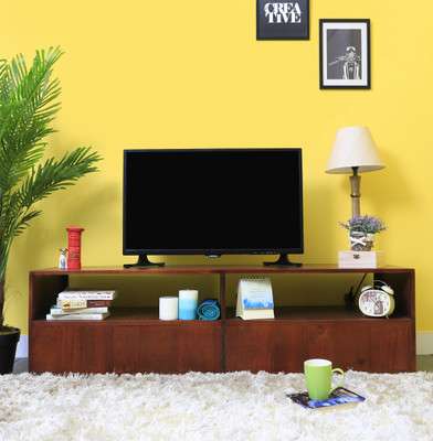 

The Attic Barrie Mango Solid Wood TV Entertainment Unit(Finish Color - Provincial Teak)