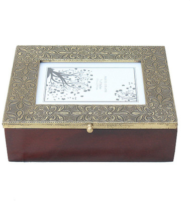 

APKAMART Decorative Dry Fruit Box Makeup and jewellery Vanity Box(Multicolor)