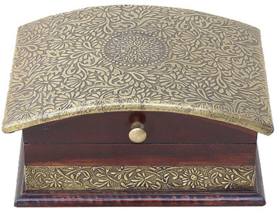 

APKAMART Handicraft Accessory Box Makeup and jewellery Vanity Box(Multicolor)