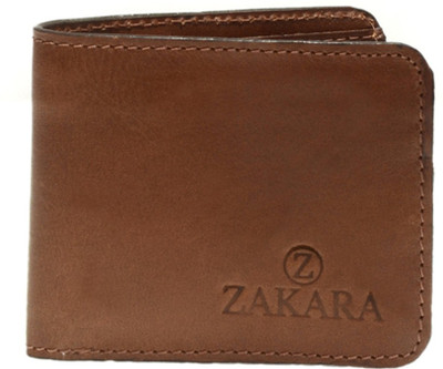 

Zakara Men Brown Genuine Leather Wallet(3 Card Slots)