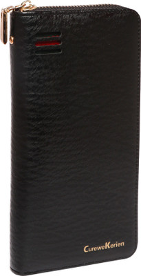 

curewe kerian Men Black, Brown Artificial Leather Wallet(9 Card Slots)