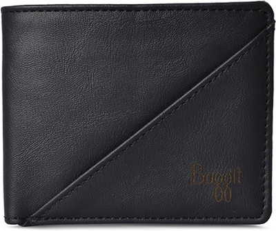 

Baggit Men Black Artificial Leather Wallet(6 Card Slots)