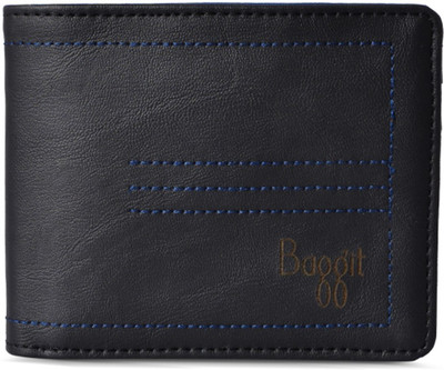 

Baggit Men Black Artificial Leather Wallet(6 Card Slots)