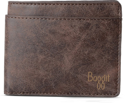 

Baggit Men Brown Artificial Leather Wallet(6 Card Slots)