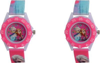 Gubbarey offer : 2 Frozen colorful Watch  - For Girls   Watches  (GUBBAREY)