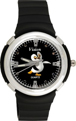 Vizion 8828-1-2 APPY-The Dancing Penguin Cartoon Character Watch  - For Boys & Girls   Watches  (Vizion)