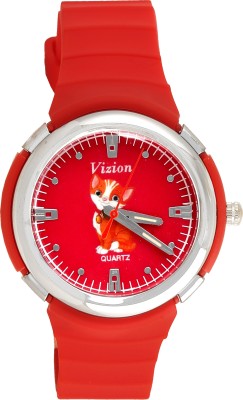 Vizion 8828-7-3 CARLA- The Home Kitty Cartoon Character Watch  - For Boys & Girls   Watches  (Vizion)