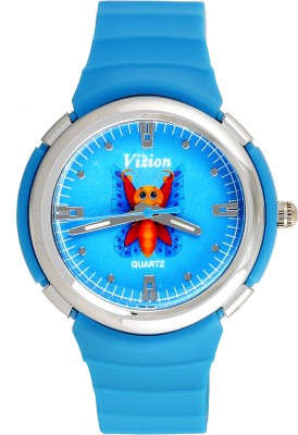 Vizion 8828-8-1 HERMIE-The Rainbow Butterfly Cartoon Character Watch  - For Boys & Girls   Watches  (Vizion)