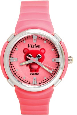 Vizion 8828-3-3 Doby-The Little Pink Panda Cartoon Character Watch  - For Girls   Watches  (Vizion)