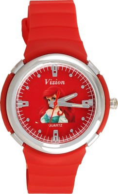 Vizion 8828-7-1 BARBIE-The Gorgeous Princess Cartoon Character Watch  - For Girls   Watches  (Vizion)